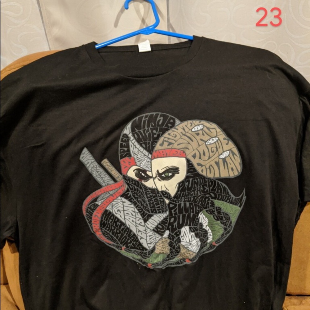 Ninja/Pirate graphic Tee